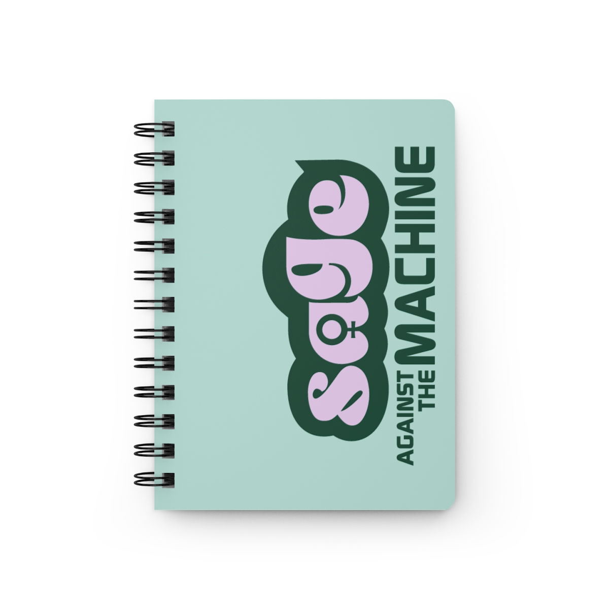 Vertical SAGE Spiral Bound Journal