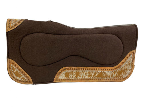 New! Showman Sunflower design bareback saddle pad main image 1