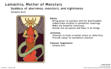 Lamashtu, Mother of Monsters