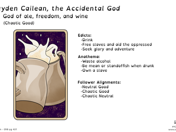 Cayden Cailean, the Accidental God