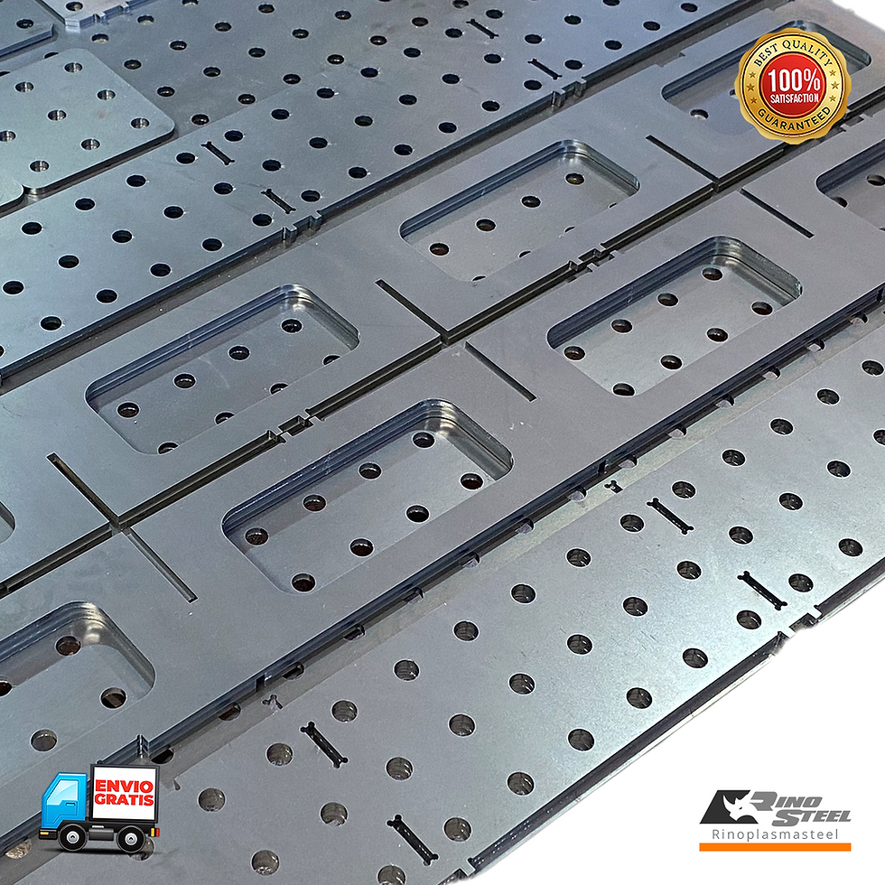 Miniatura: Mesa Banco Para Trabajos De Soldadura 90cm X 60cm Placa 1/4