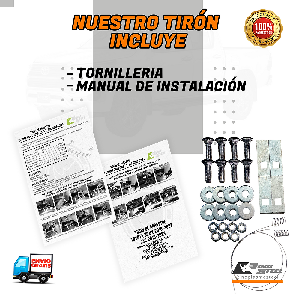 Miniatura: Tirón de arrastre para Toyota Hilux 7200 LB 2016 - 2026