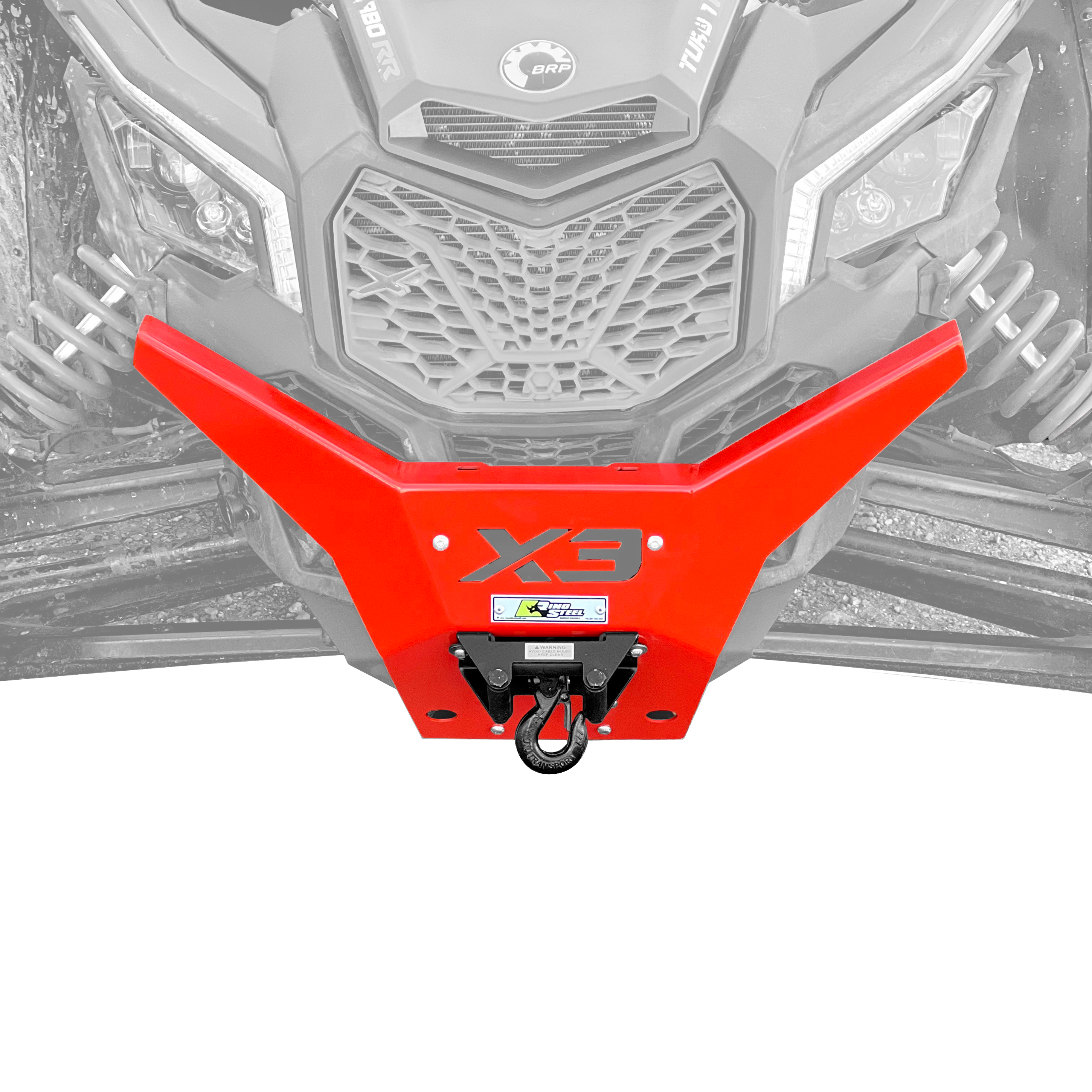 Defensa delantera Can am Maverick X3 para winch 2017-2026