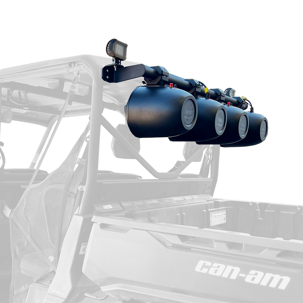 Barra para bocina Can am Defender hd5-hd8-hd10 2 y 4 plazas 2017-2024