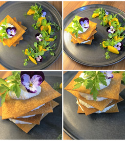 entrée ,crabe,tourteau