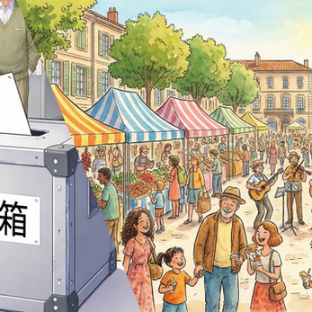 豊かなくらしと、選挙結果