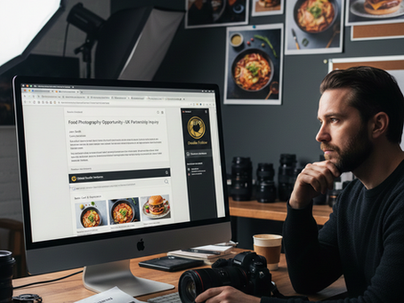 モニターを見るフォトグラファー