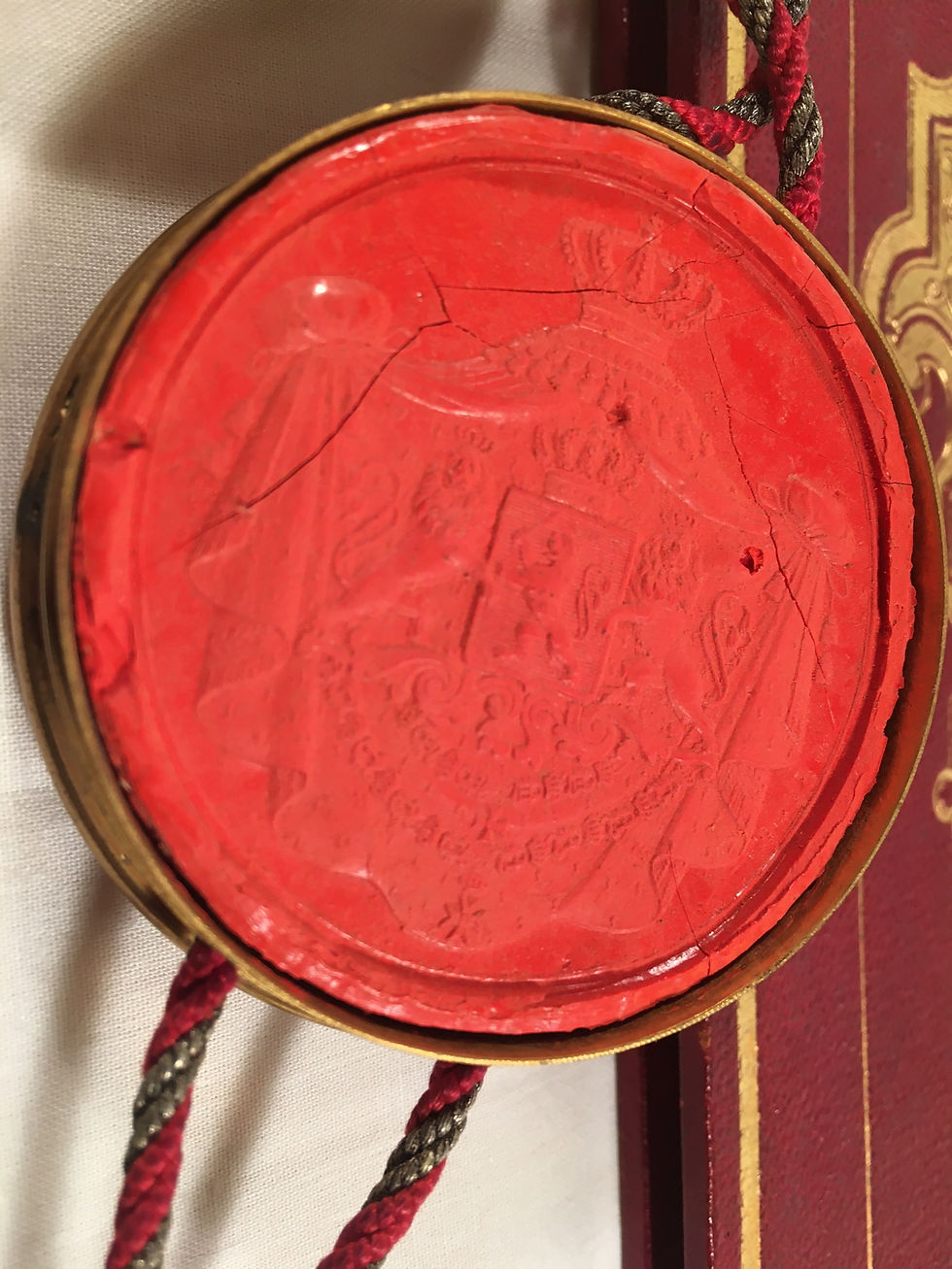 Thumbnail: 19th Century German Baronship Document, Archduke Ludwig III of Hessen