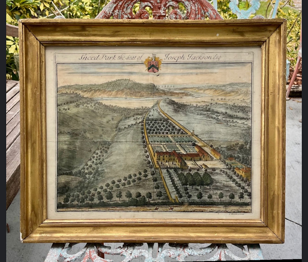 Thumbnail: 18th Century Engraving Sneed Park, the Seat of Joseph Jackson Esquire.