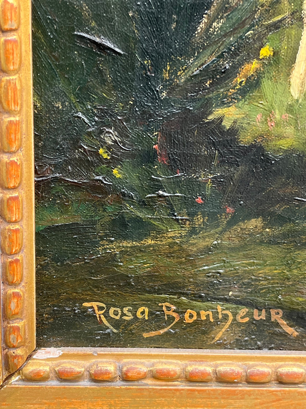 Thumbnail: Rosa Bonheur (1822-1899) Attributed, Oil on Canvas French Provenance.