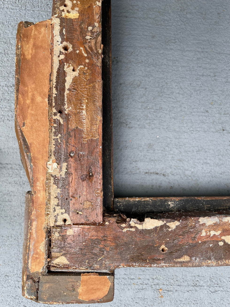 Thumbnail: Antique British Neoclassical William Kent Painting Frame.