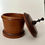 Thumbnail: 19th Century Turned Wood Tobacco Jar. Antique Treen