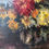 Thumbnail: Large Floral Still Life Oil Painting in Original Frame 1940s