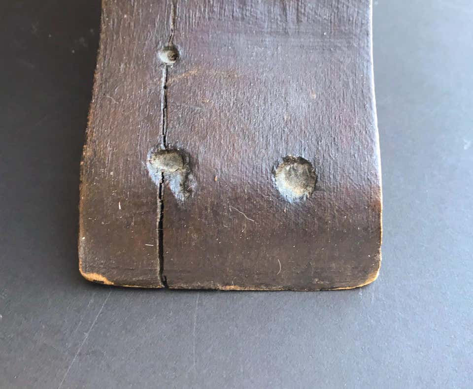 Thumbnail: 19th Century Brass Countertop Corkscrew, Wine Bottle Opener