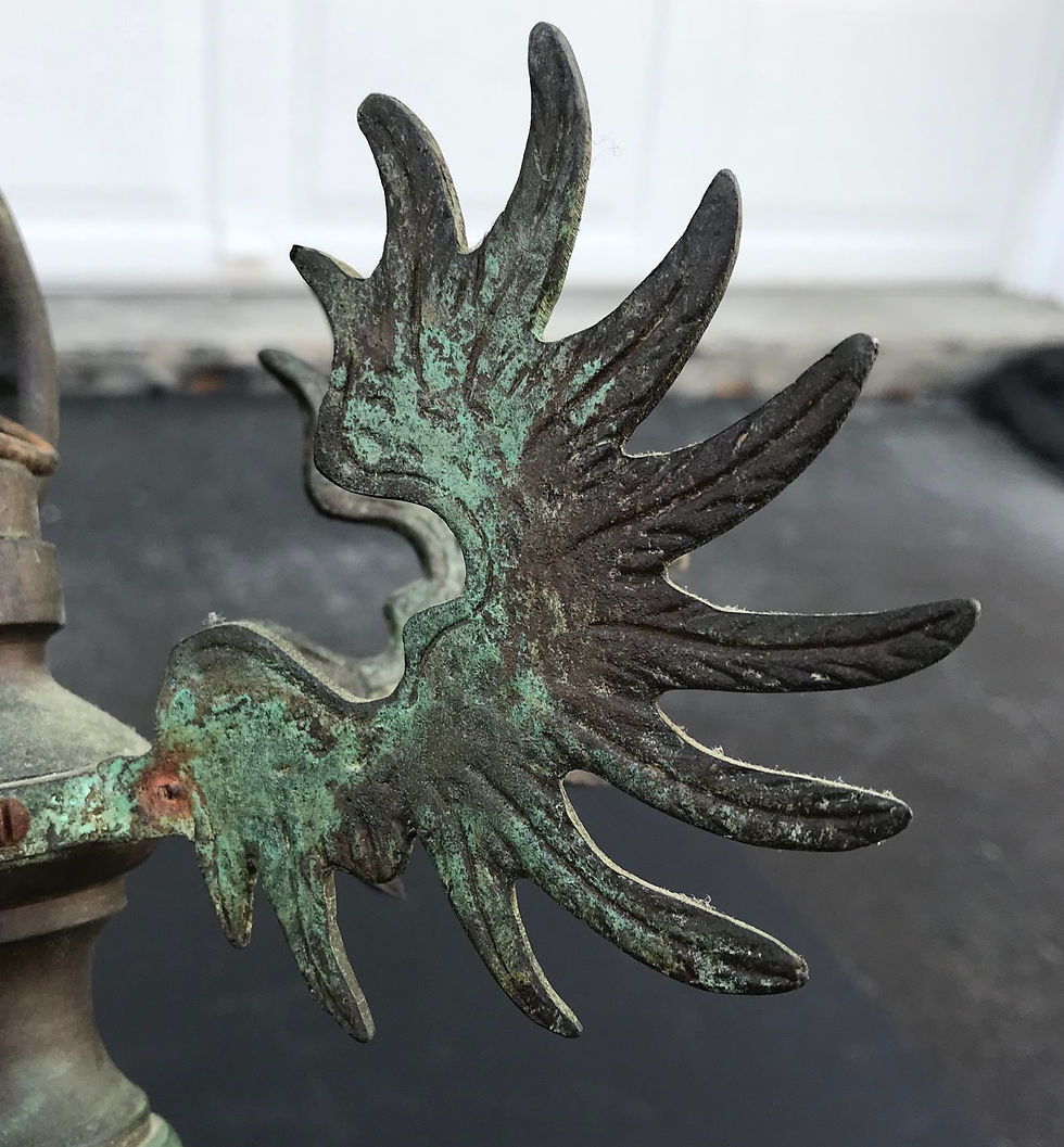 Thumbnail: 17th Century Baroque Bronze Six-Arm Chandelier Dutch-Flemish German