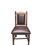 Thumbnail: Old Hickory Pagosa Side Chairs Brown Leather and Navajo Upholstery.