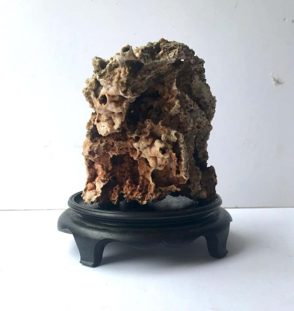 Thumbnail: SOLD -15th Century Chinese Scholar Rock Gongshi Meditation Stone Sculpture