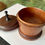 Thumbnail: 19th Century Turned Wood Tobacco Jar. Antique Treen