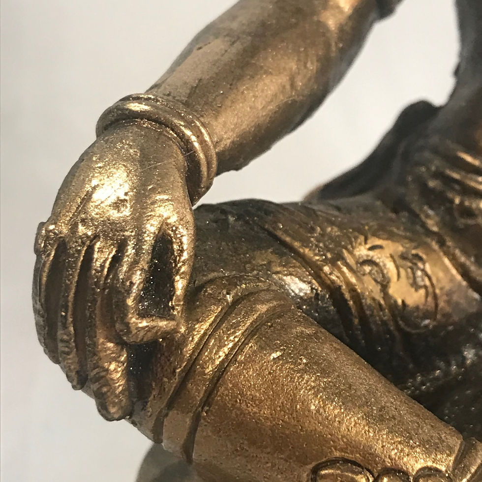 Thumbnail: 19th Century Gold Gilded Bronze Buddha