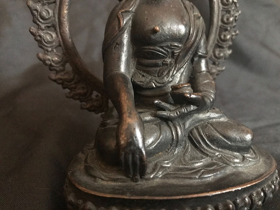 Thumbnail: 18th Century Tibetan Bronze Shakyamuni Buddha