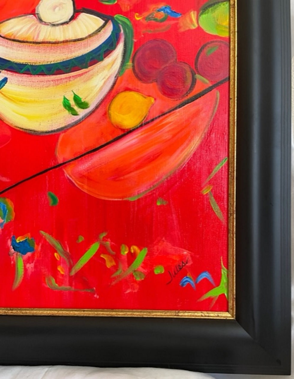 Thumbnail: 20th Century French Fauvist Large Scale Still Life Painting