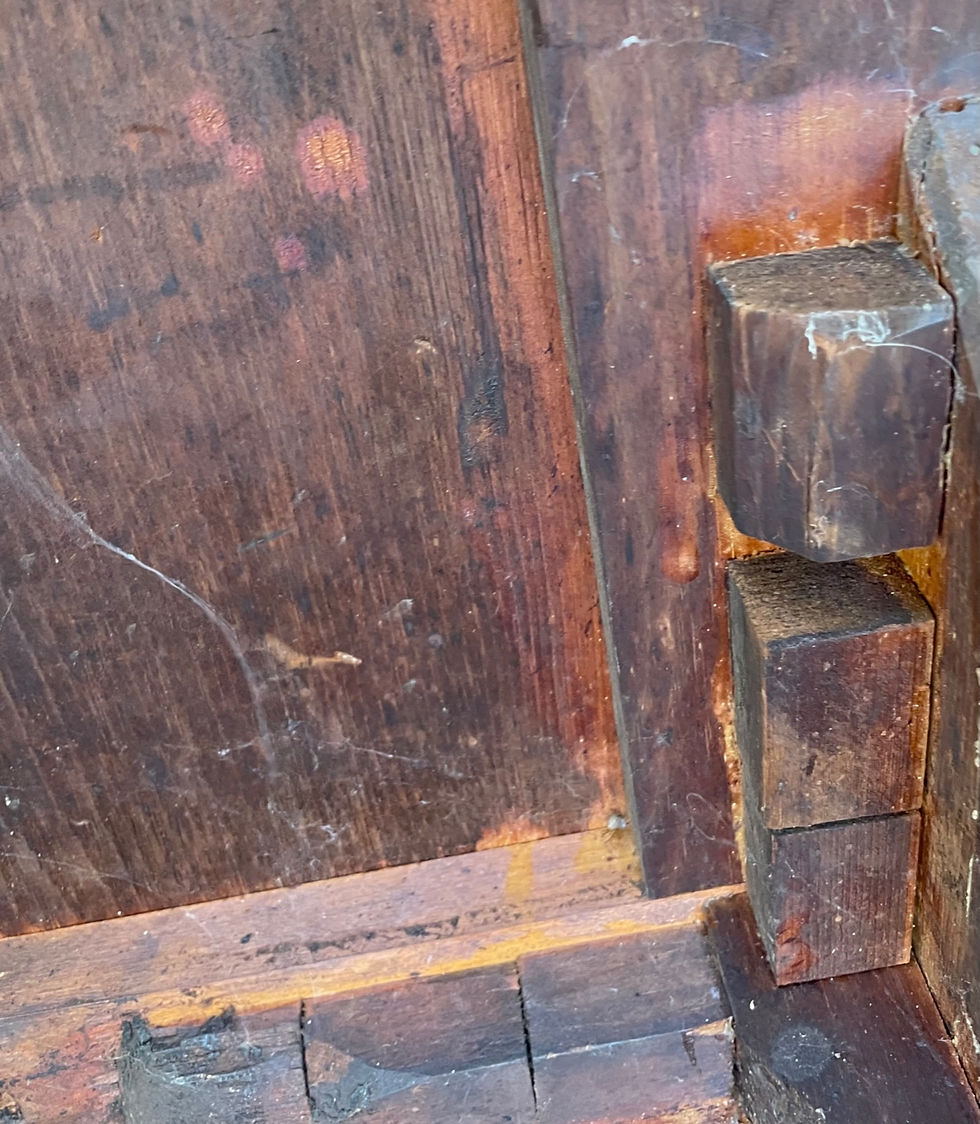 Thumbnail: American Hepplewhite Bow Front Chest of Drawers.