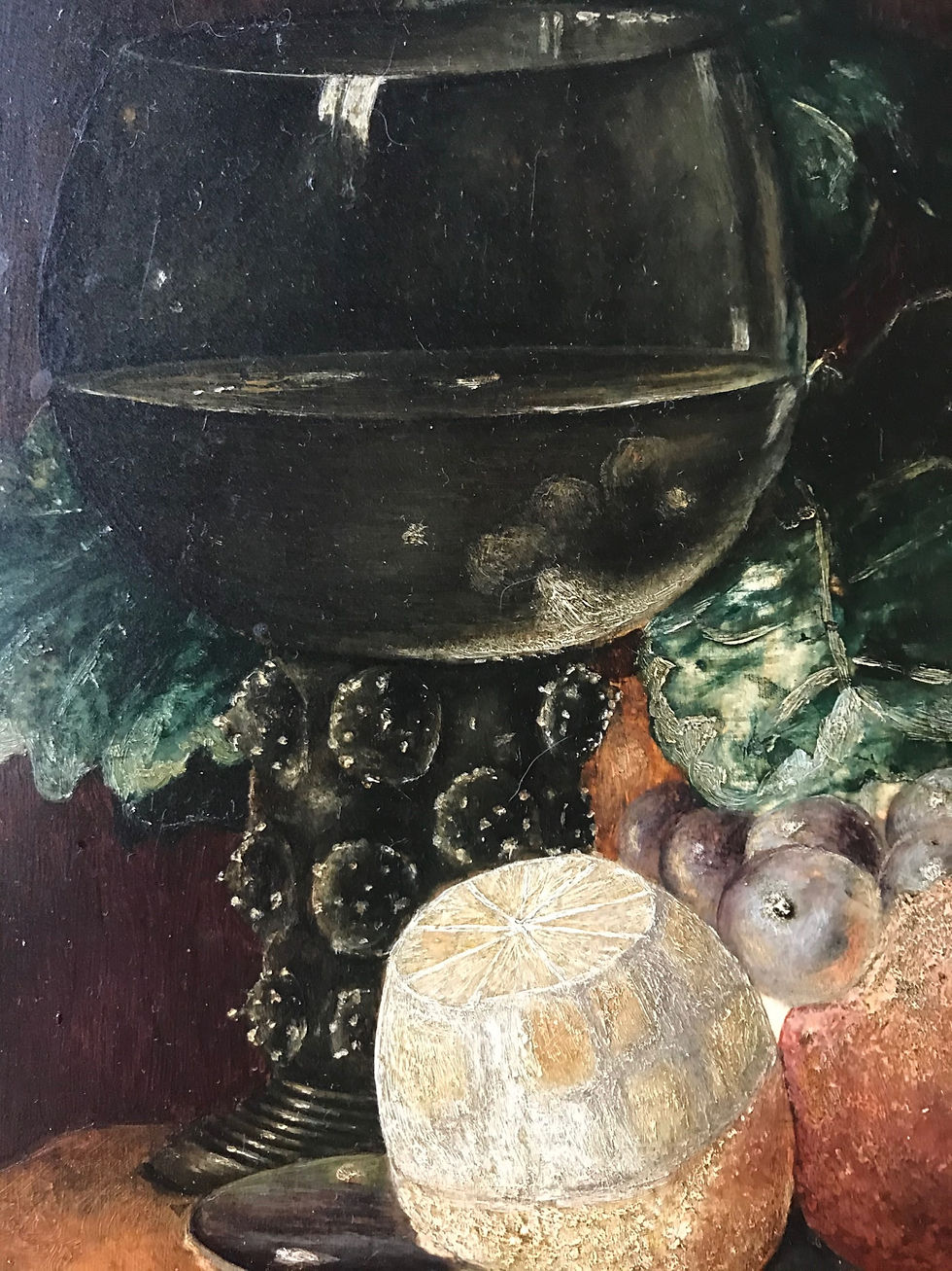Thumbnail: 19th Century Still Life Painting After Pieter Claesz (1597-1660) Dutch.