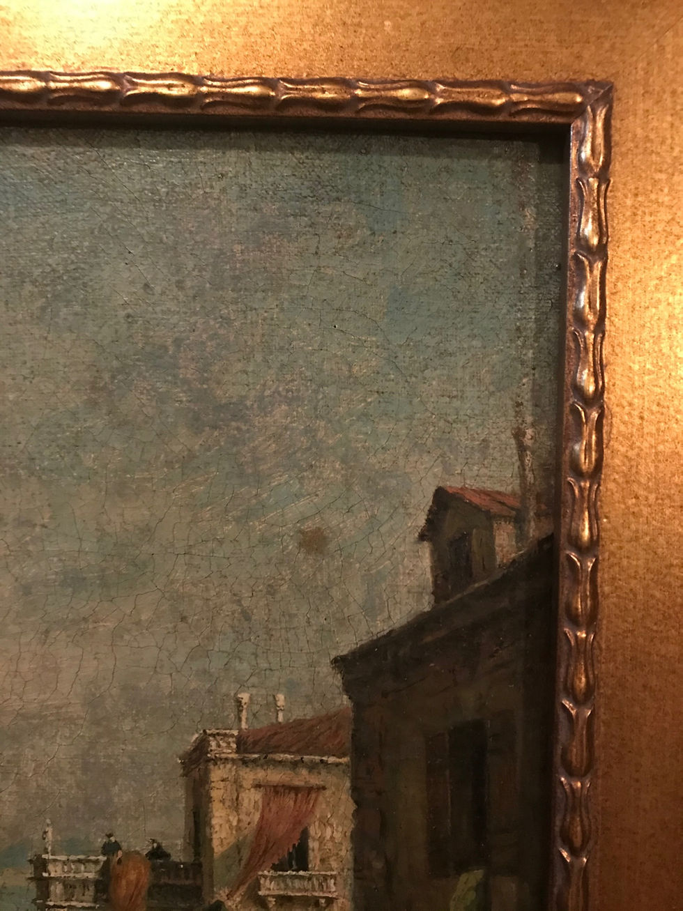 Thumbnail: 18th Century Giacomo Guardi Old Master Painting of Venetian Lagoon, Provenance