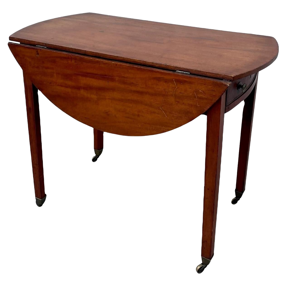 English Early 19th Century Mahogany Pembroke DropleafTable.