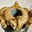 Thumbnail: Pair of French Louis XVI Style Ormolu Mounted Green Marble Lidded Urns. 21"