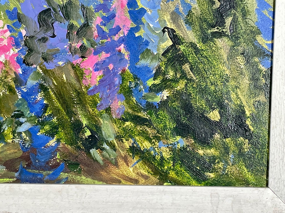 Thumbnail: Pair of Mid-Century Canadian Signed Landscape Paintings.