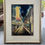 Thumbnail: Large Mid-Century Abstract Impressionist Cityscape Watercolor.