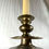 Thumbnail: Brass Table Lamp in 17th Century Style German Nuremberg Bell Candlestick.