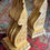 Thumbnail: Pair of English Giltwood Wall Brackets. 20"L