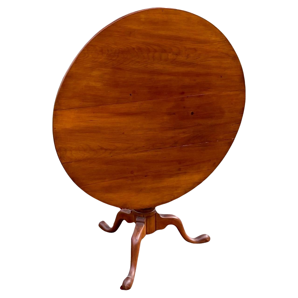 American 18th Century Birdcage Tilt Top Table probably Philadelphia ca. 1780. D