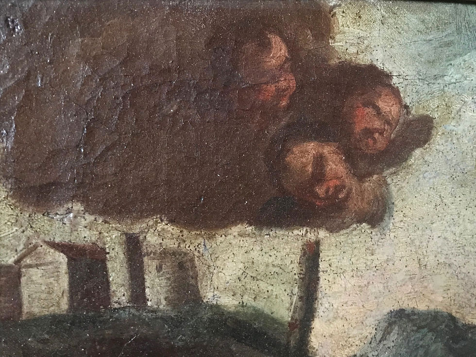 Thumbnail: 17th Century Old Master Oil Painting Saint Bernard of Clairvaux, Spanish School