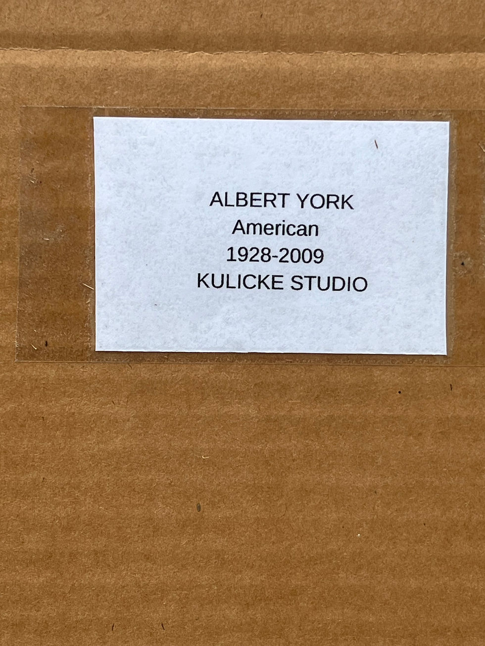 Thumbnail: American Landscape Painting in the Manner of Albert York (1928-2009) Signed