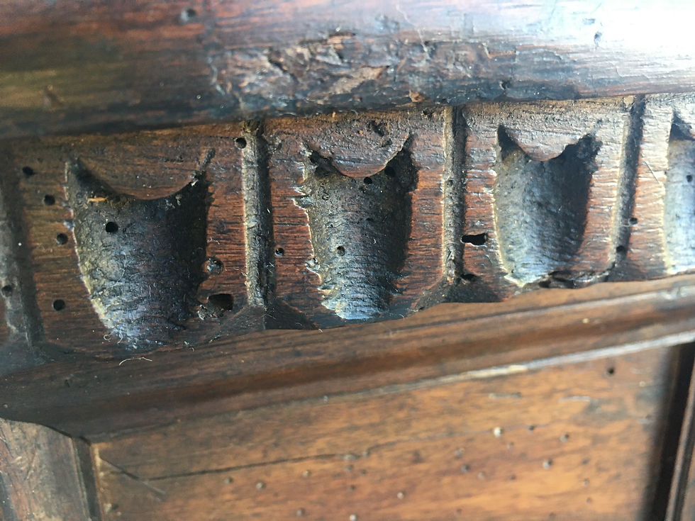 Thumbnail: 16th Century Period Renaissance Tuscan Walnut Credenzino