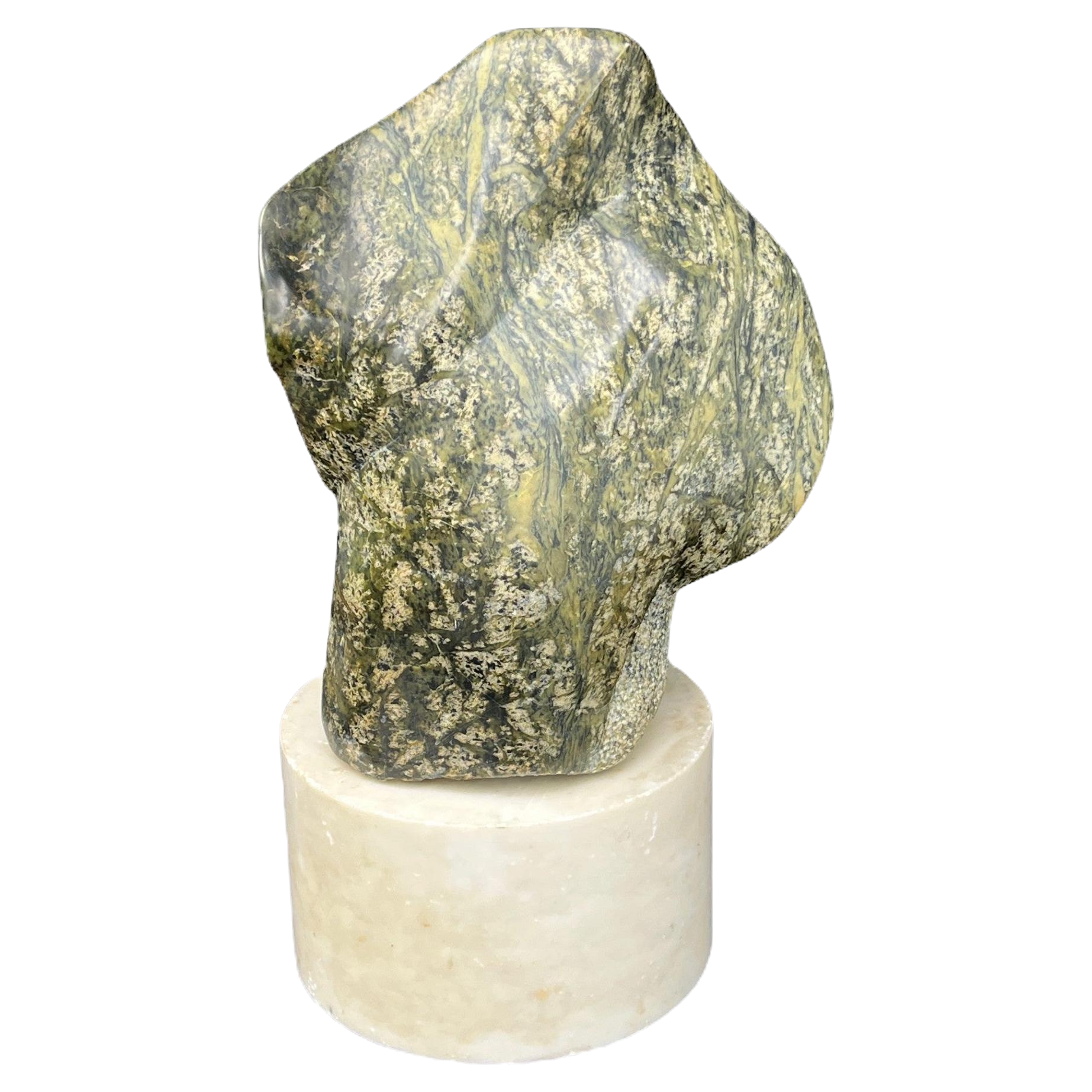 French Mid-Century Modern Abstract Marble Sculpture signed Gilioli