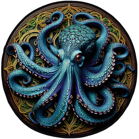 Octopus - Special Figured Wooden Puzzle | NCPuzzles