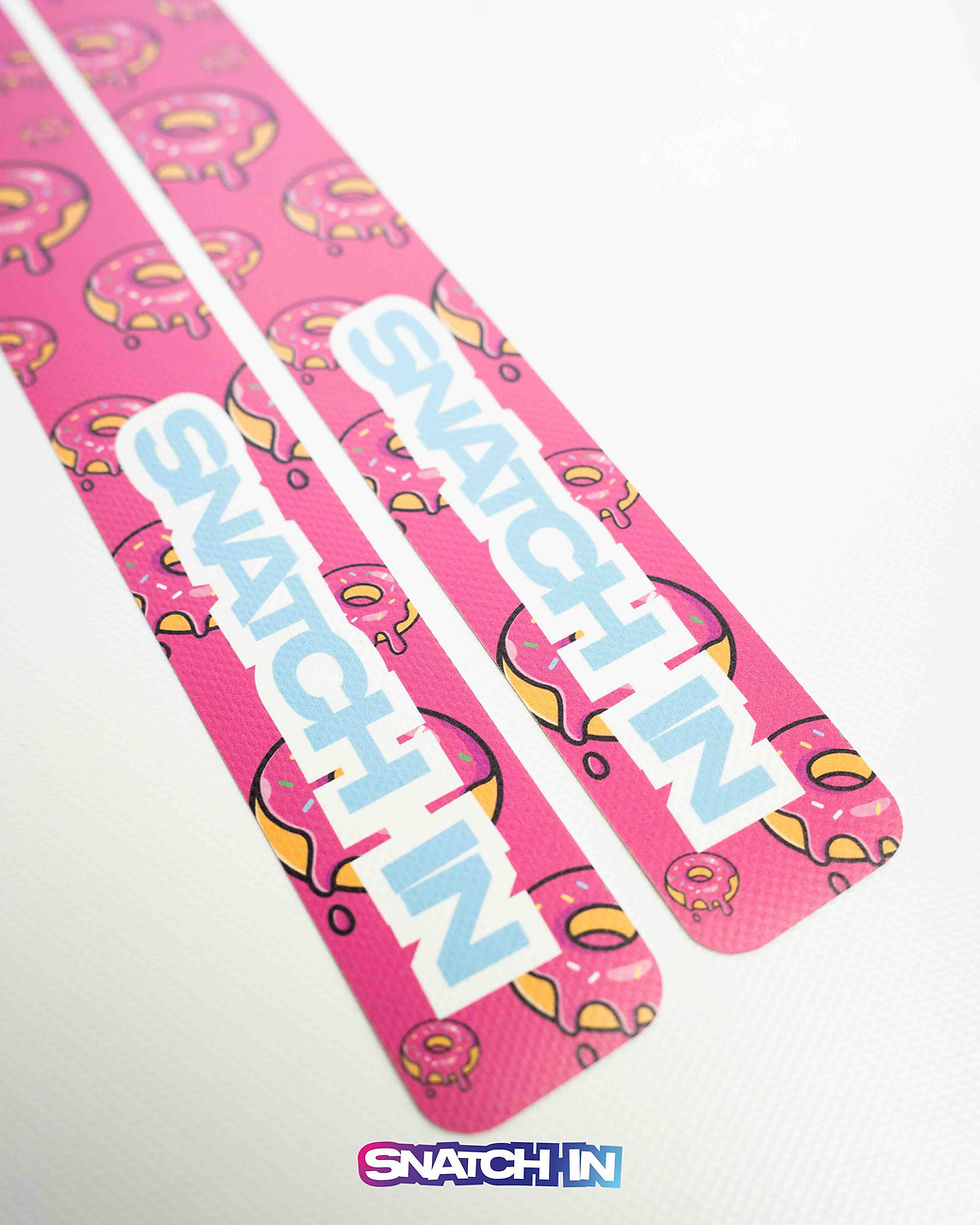 Thumbnail: DONUTS, flags, flag football, sweetest, pink, fuchsia, sweet, pair of flag