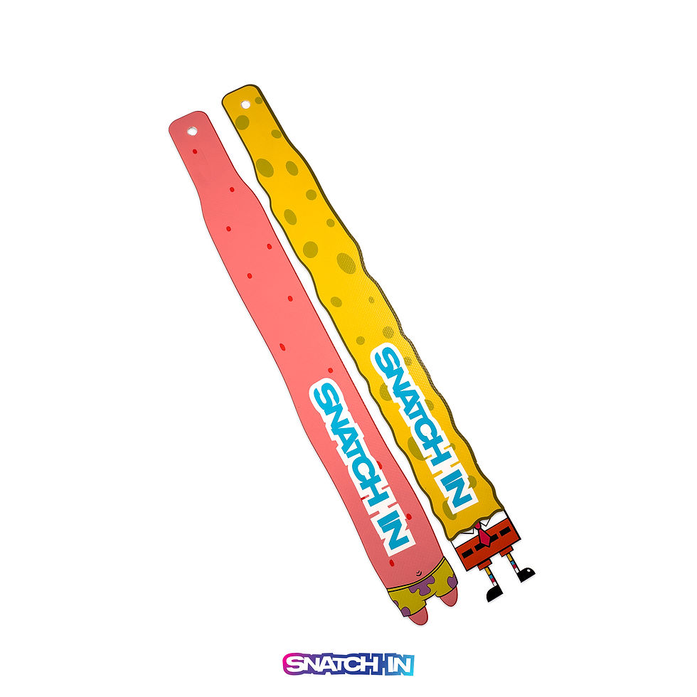 sponge and star flags, sponge, star, pink, yellow, sponge and star texture, snatch-in, NFL Flag, IFAF, flag football