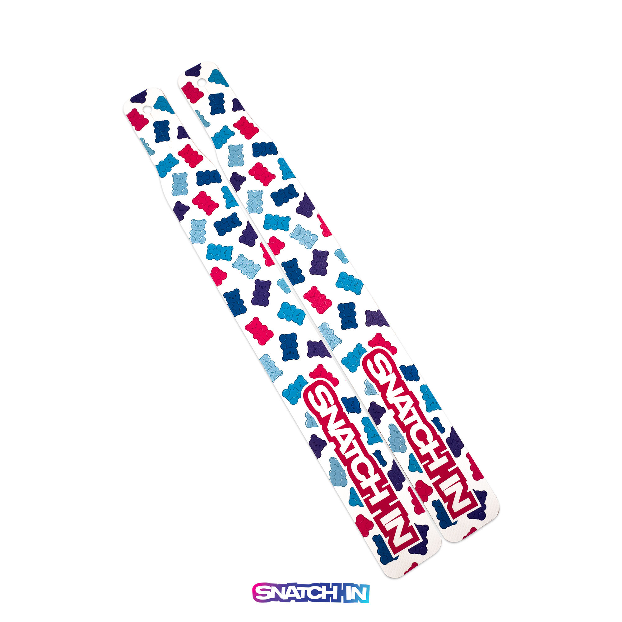 gummy bear flags, flag, pink, blue, light blue, gummy bear, flag football, IFAF, NFL Flagsnatch-in flags