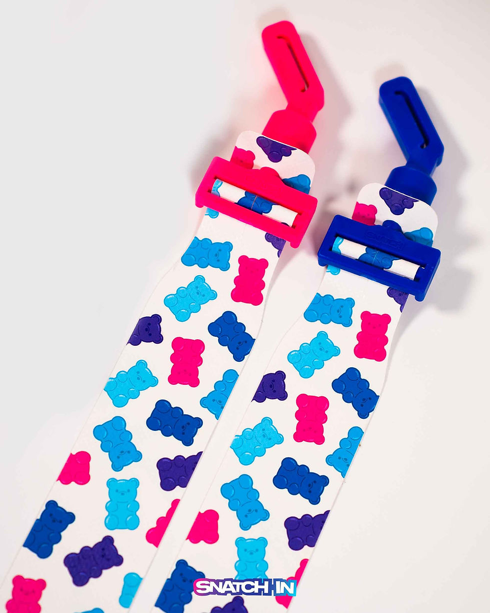 Thumbnail: GLOSSY, gummy bears, bears, flag football, NFL FLAG, ifaf, gummy, colors, flag, flag football kit, popups, belt