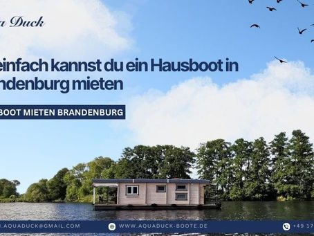 Hausboot mieten Brandenburg