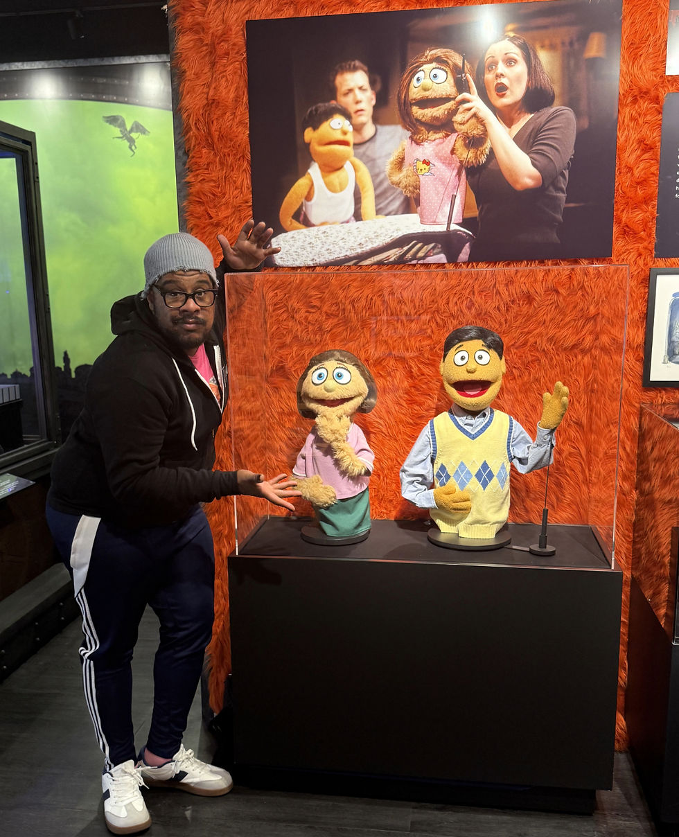 Floyd Anderson Stone Productions "Trekkie Monster" at "The Broadway Museum. 2025"