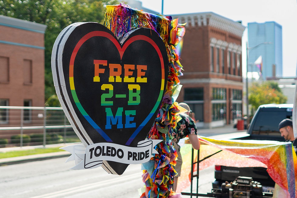 Gerogjz419 float. Toledo Pride Parade.