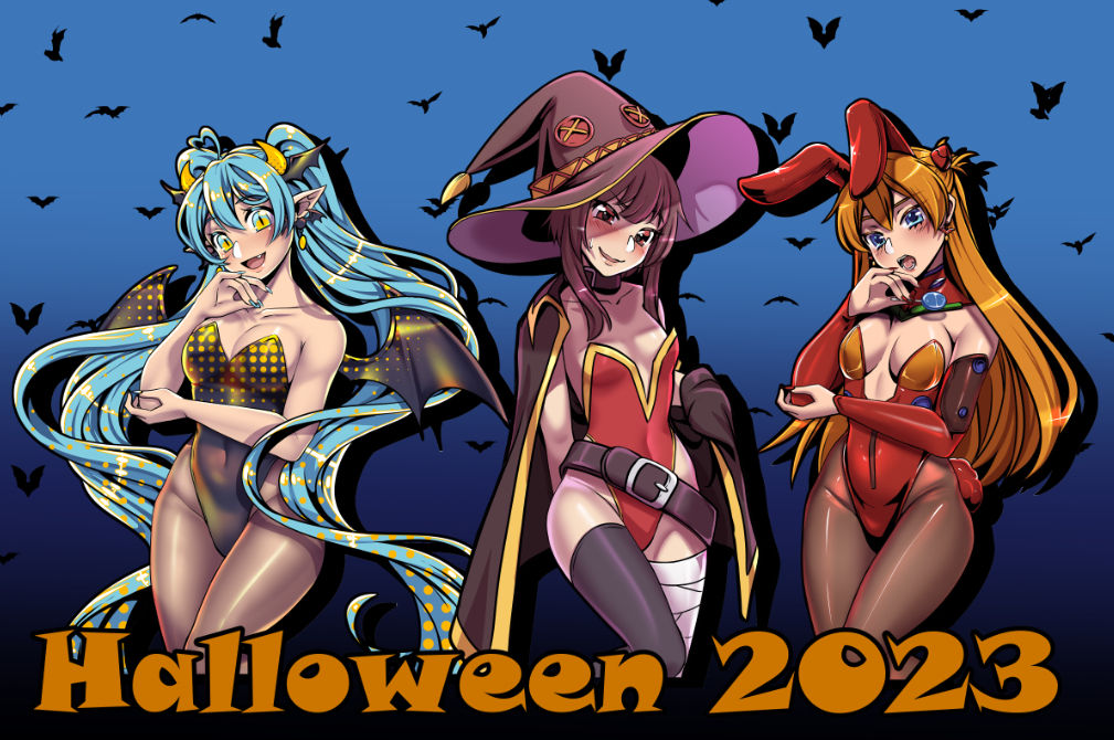 Halloween 2023 Anime girls
