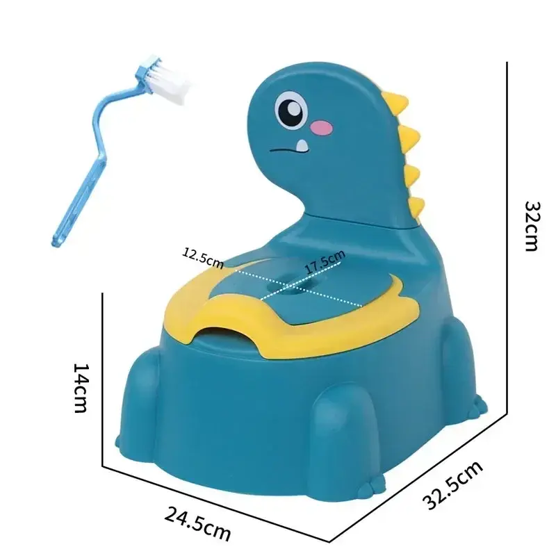 Thumbnail: Baby Potty Cartoon Dinosaur Boy Girl Beginner Potty Baby Toddler Thickening