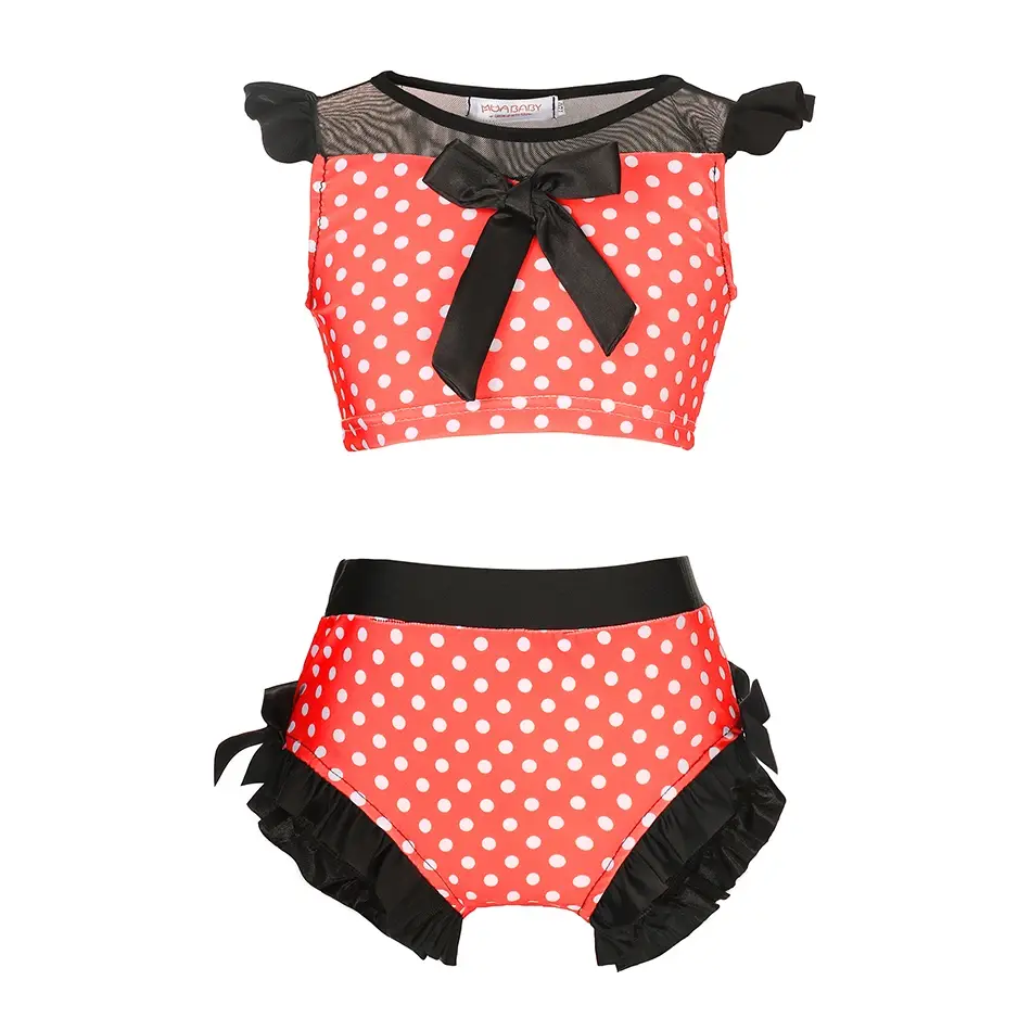 Miniatura: Baby Girls Swimsuit and Kids Beach Swimsuit, Princess Collection, 2 Piece